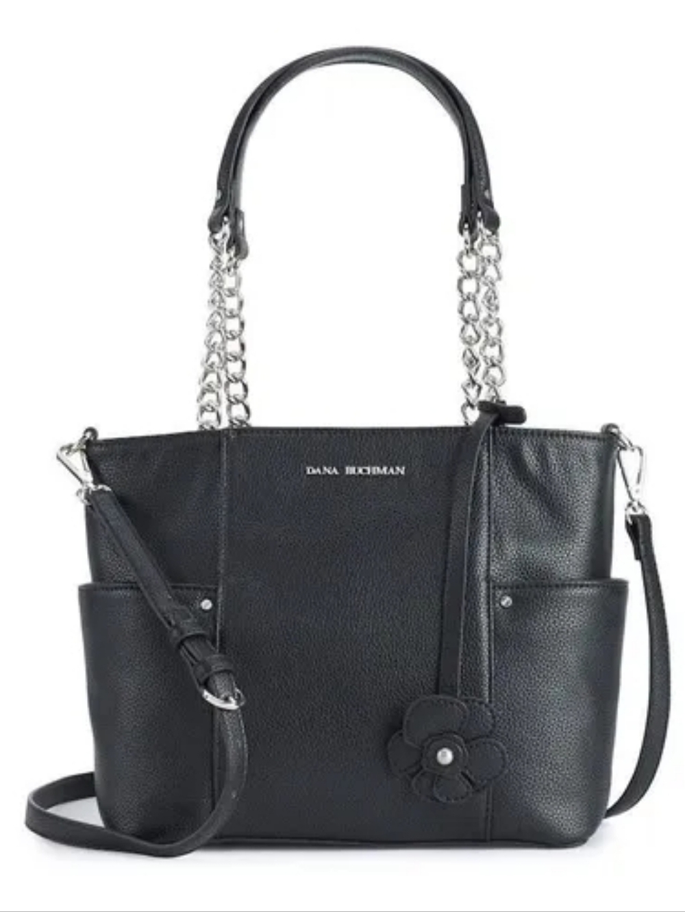 Dana Buchman Black Julia Convertible Tote